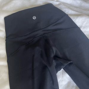 LULULEMON invigorate high rise (black) 25”